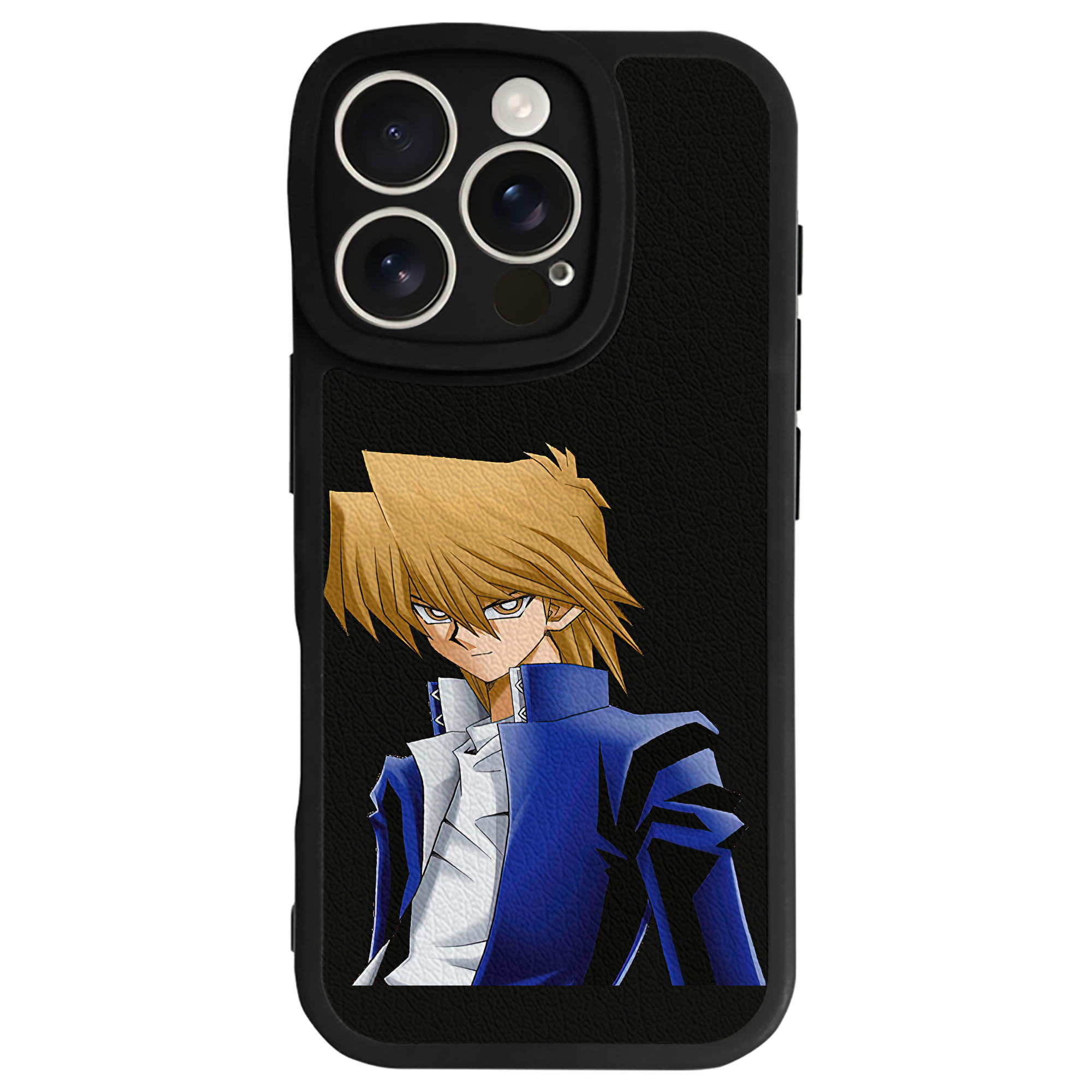 遊☆戯☆王 Yu-Gi-Oh! 【iPhone 16シリーズ対応】シリコンスマホケース（レザー調） 材質：シリコン